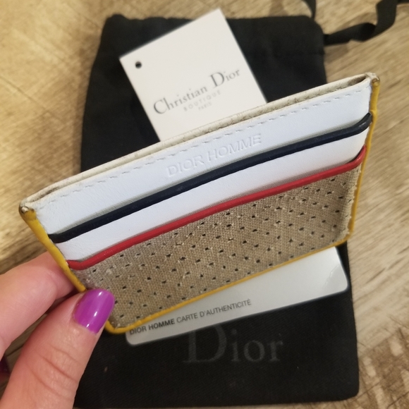 Christian Dior Card Wallet - Picture 1 of 8